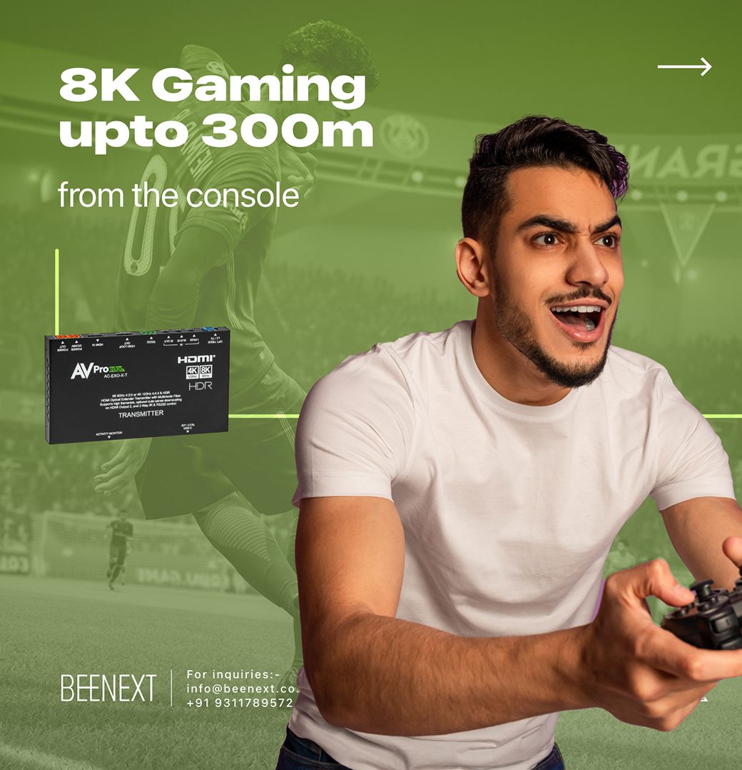 BeeNext 8K Gaming Instagram post